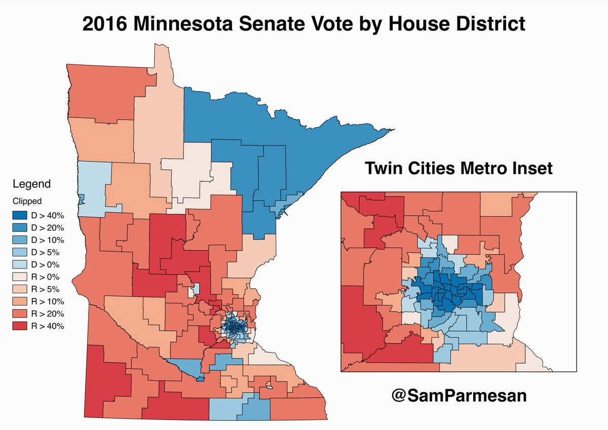 Minnesota Legislative Districts Map secretmuseum