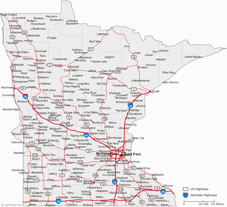 mn county maps with cities and travel information download free mn