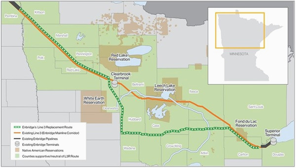 line 3 replacement project enbridge inc