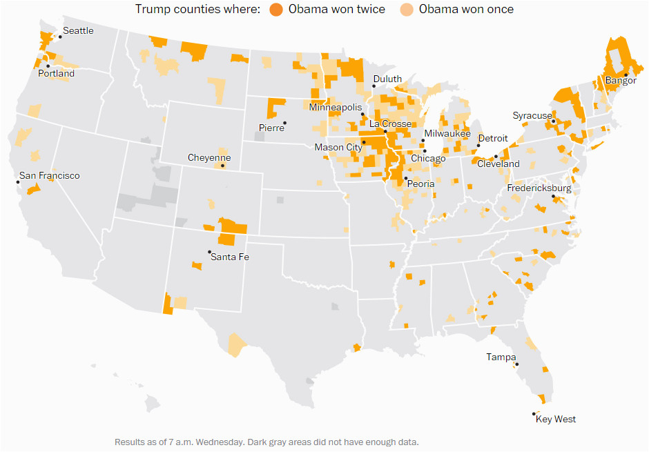 political maps maps of political trends election results