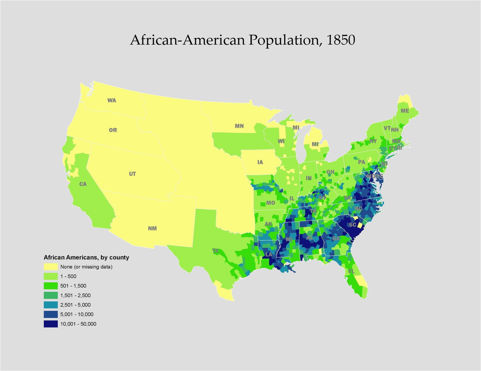 MN Population Density Map