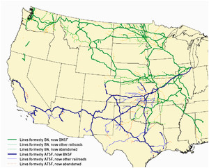 burlington northern railroad wikipedia