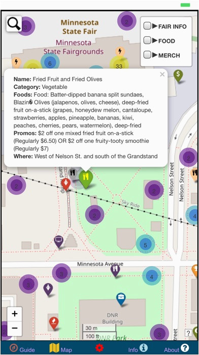 minnesota state fair map 2018 by andrew gustin ios united states