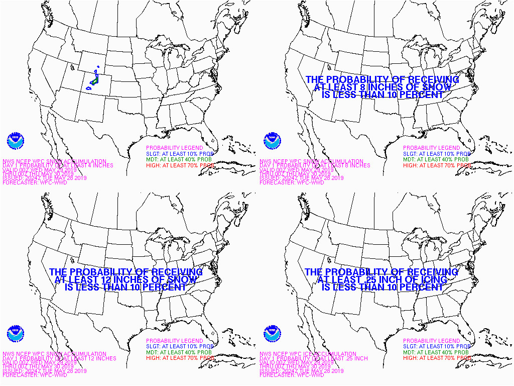 wpc winter weather forecasts