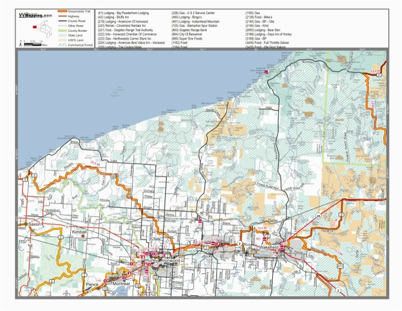 gogebic range trail authority snowmobile orv club