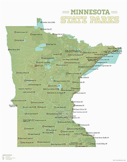 Minnesota State forest Map | secretmuseum