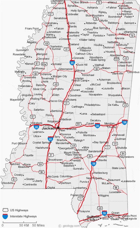 map of alabama mississippi and tennessee map of mississippi cities