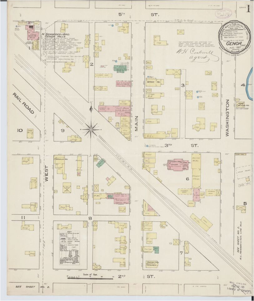 map 1800 to 1899 ohio library of congress