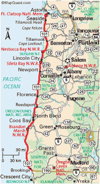 map of newport oregon 33 map oregon coast geographic map of us