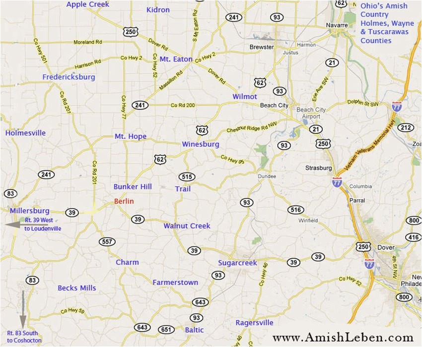 map of northwest ohio ohio amish country map secretmuseum