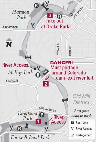 bend oregon river safety map animals park trails bend oregon