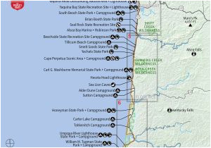 oregon coast lighthouse map tips for oregon coast visitors
