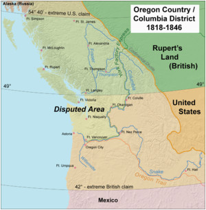 oregon boundary dispute wikipedia