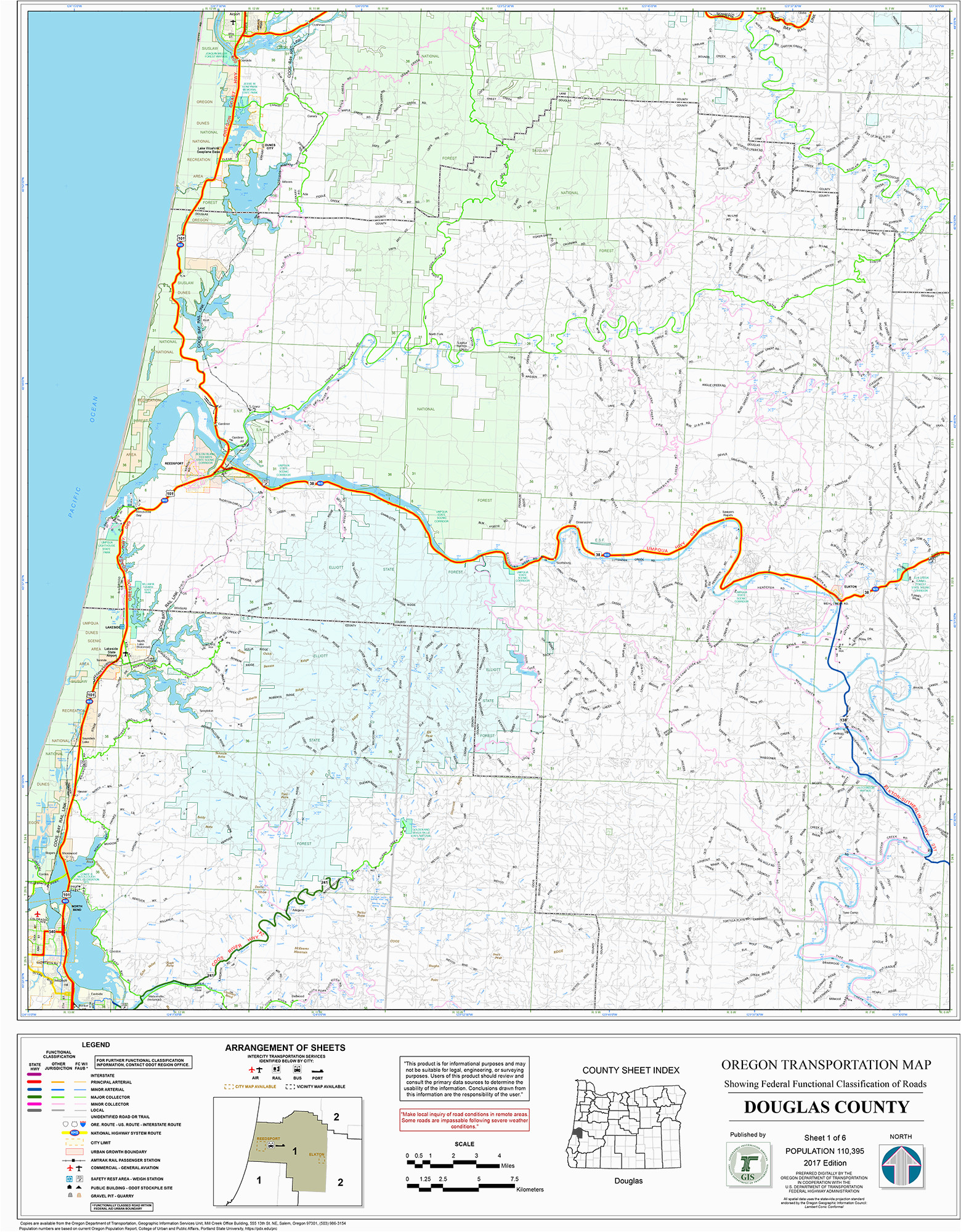 orww elliott state forest maps