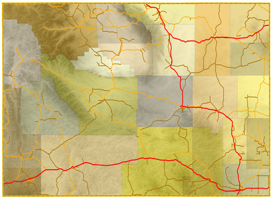 wyoming exit and junction lists aaroads