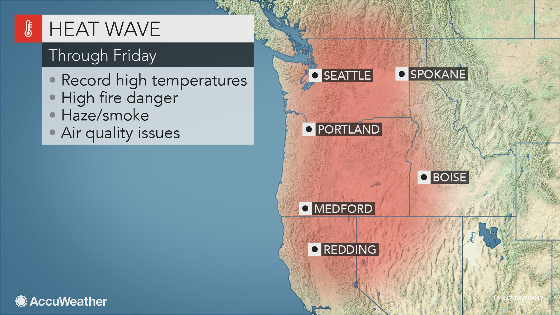 northwestern us heat wave to jeopardize all time record highs