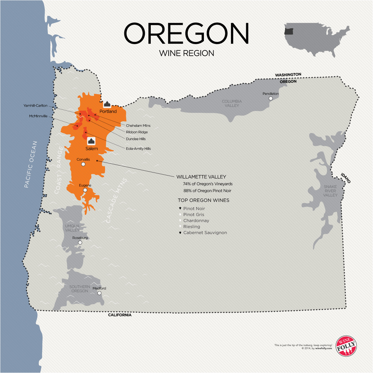 a guide to learning oregon pinot noir vineyards wine terroirs