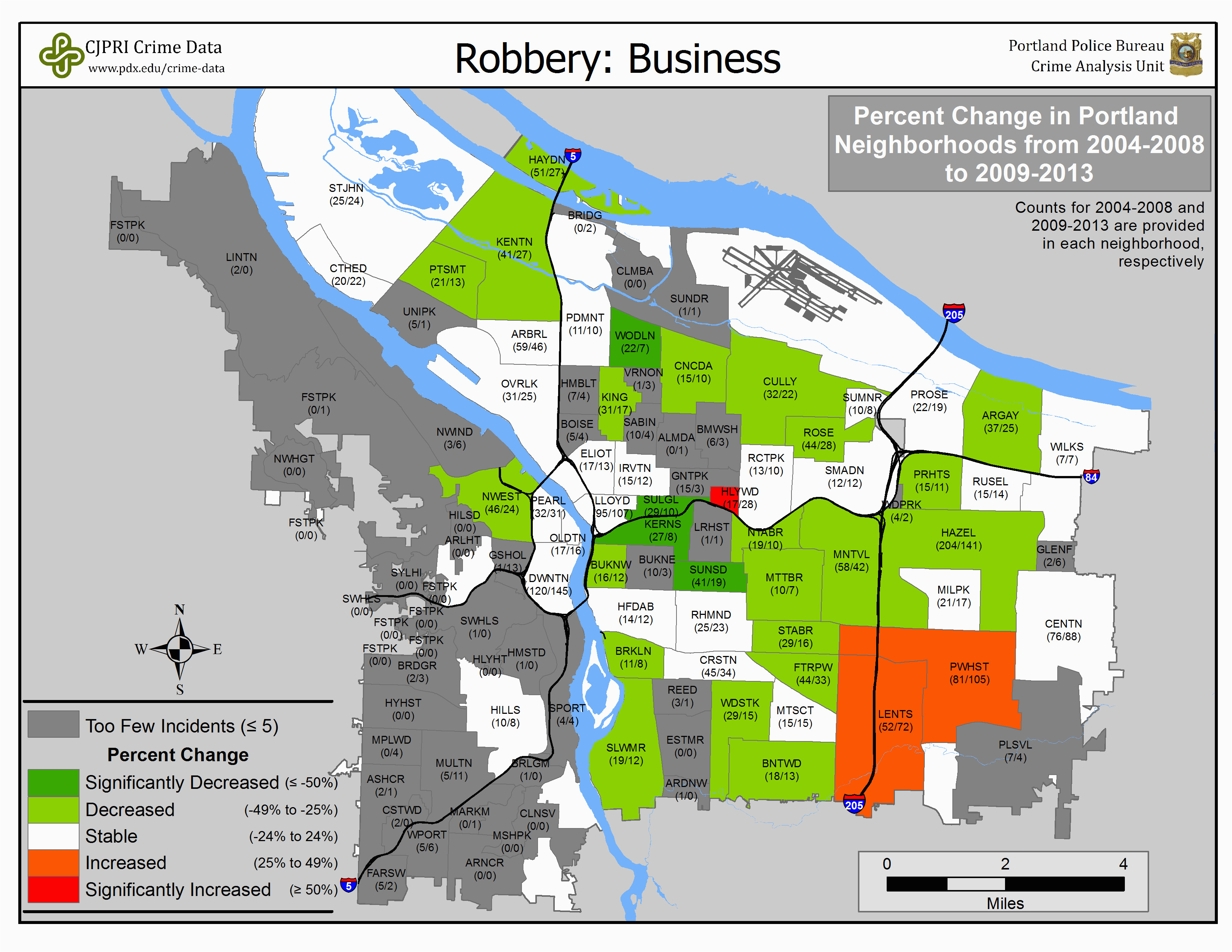 Portland oregon Crime Map Portland State Criminal Justice Policy Research Institute Portland