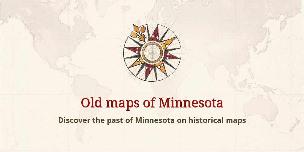 old maps of minnesota
