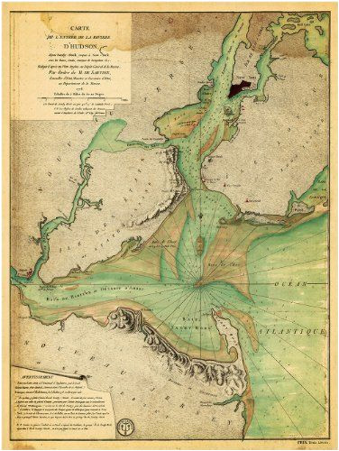 new york 1778 hudson river new jersey sandy hook maps