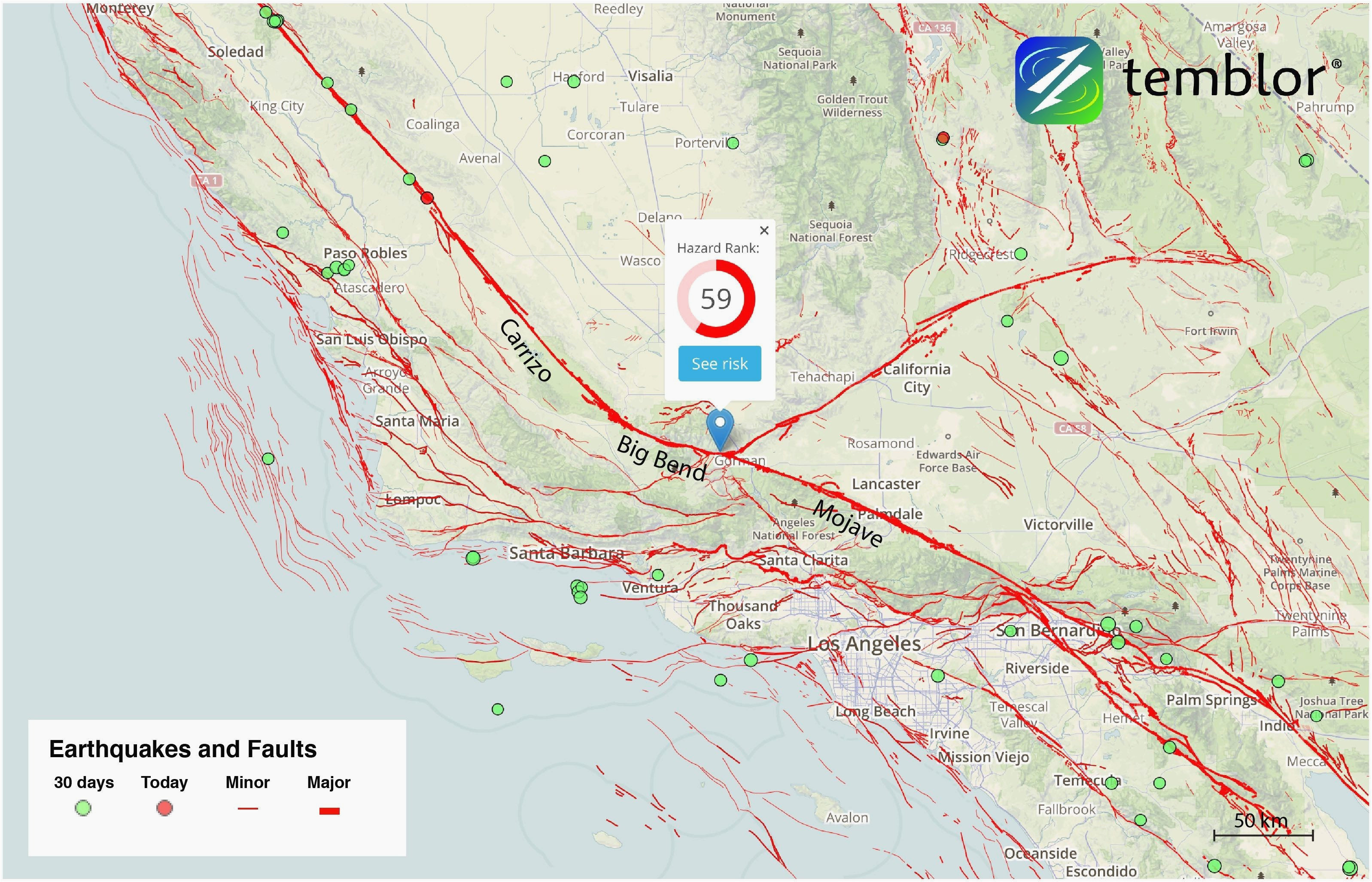 oregon fault line map traffic map southern california fresh map
