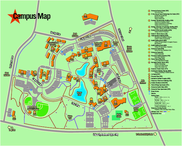 Oregon State Campus Map