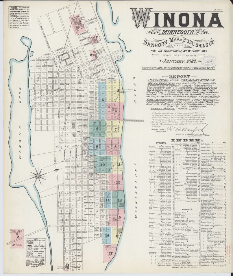 map minnesota image library of congress