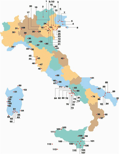 le notizie analizzate us military bases in italy there are over 100