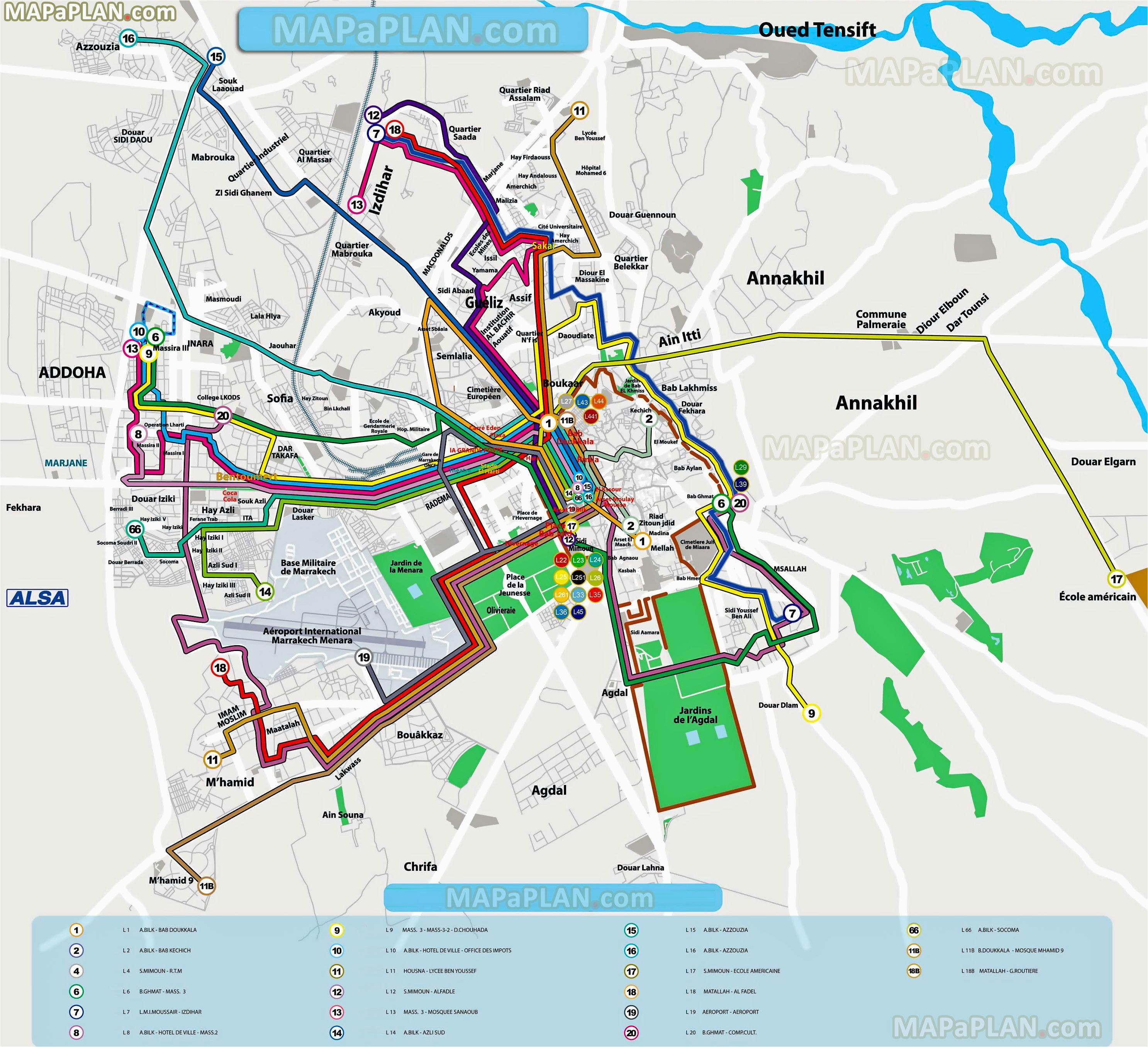 local bus routes lines stops public transport alsa network system