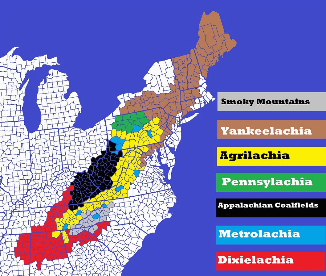 understanding the 7 distinct nations of appalachia appalachian