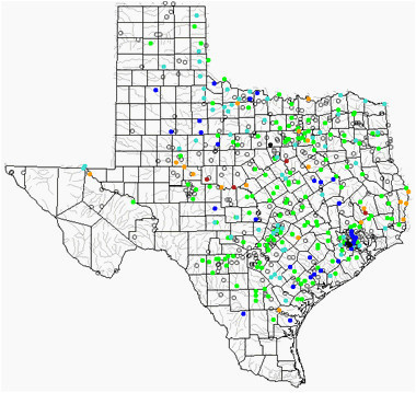 california water resources map map of texas lakes streams and rivers