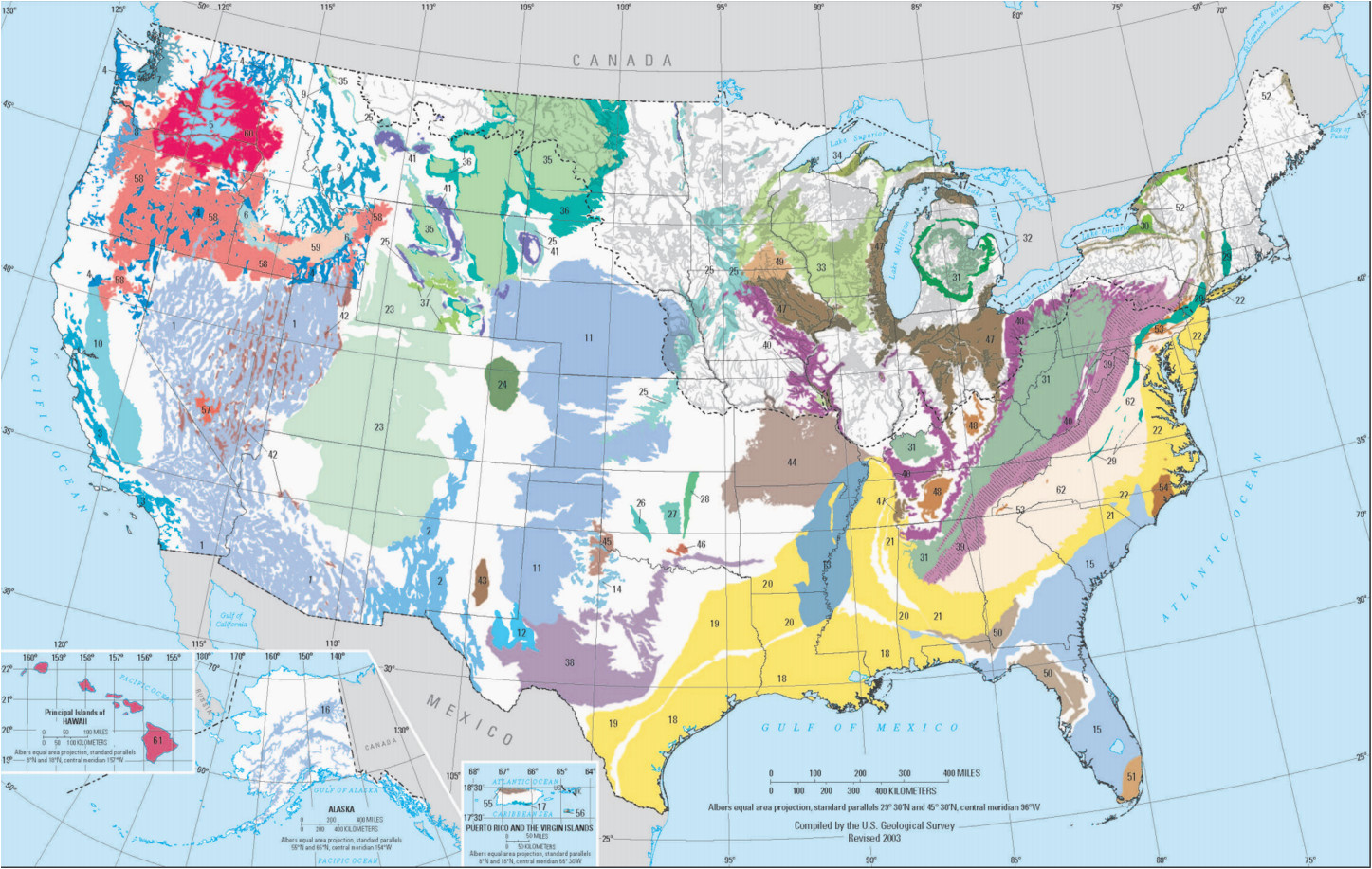 Aquifer Map Texas California Water Resources Map National Aquifers Of the United