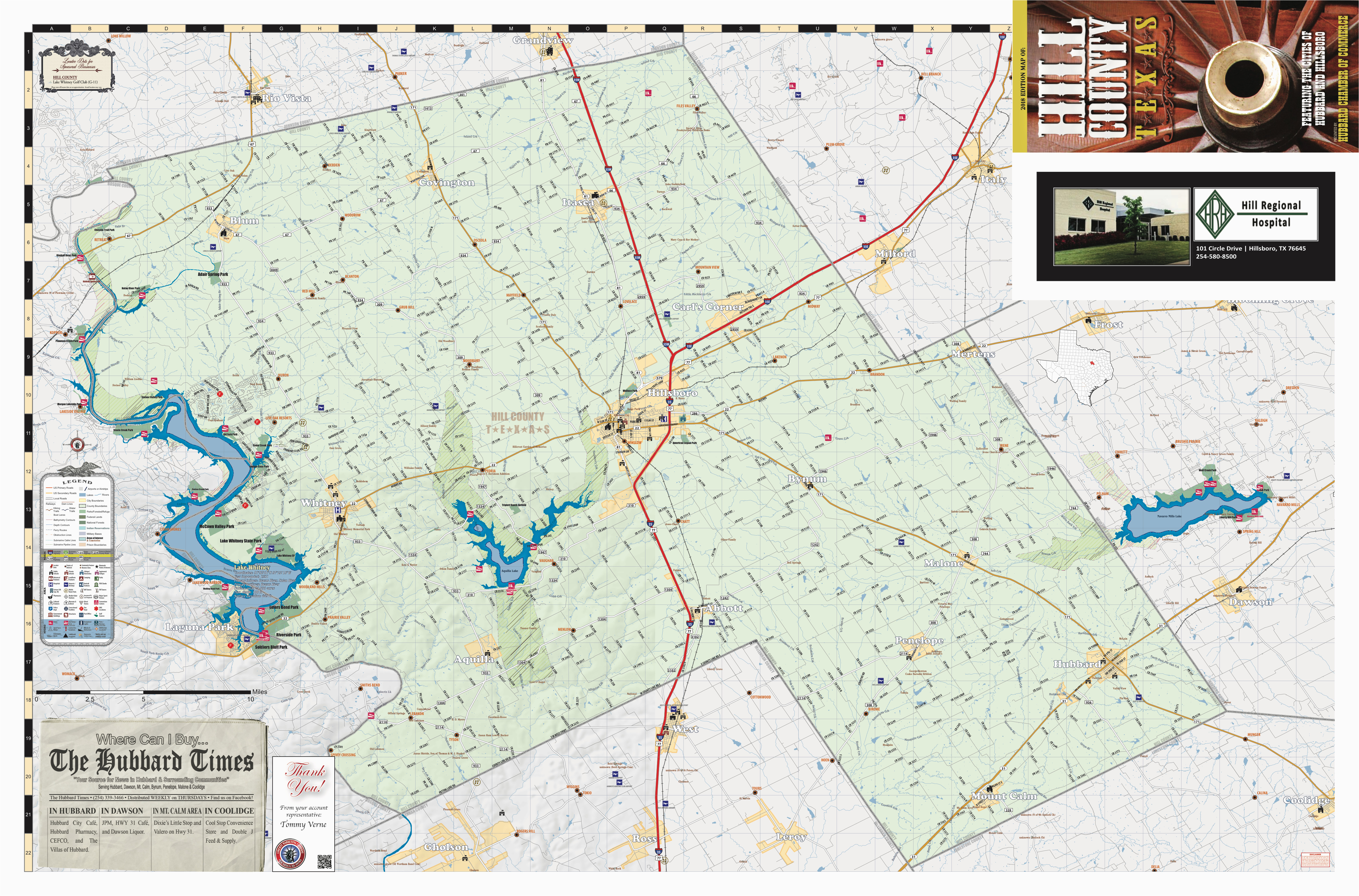 2018 edition map of hill county tx pages 1 2 text version anyflip