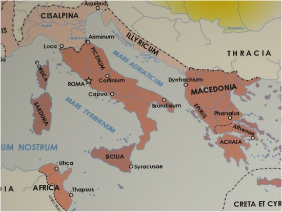 this map at domus romana shows why ceaser chose luca to meet with