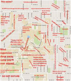 30 best judgmental maps of college campuses images blue prints