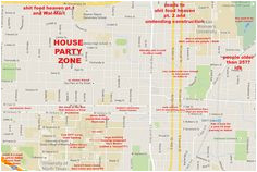 30 best judgmental maps of college campuses images blue prints