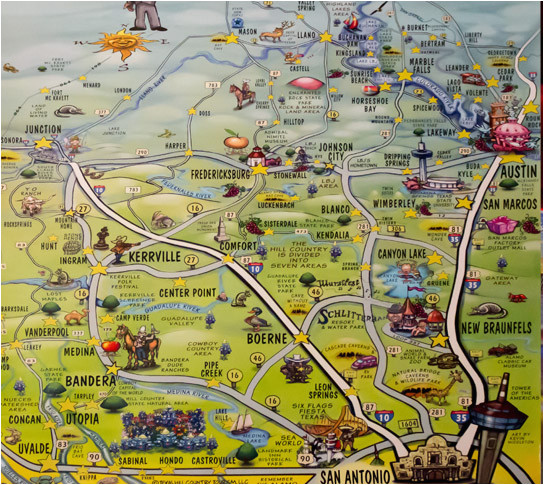 texas hill country map with cities business ideas 2013