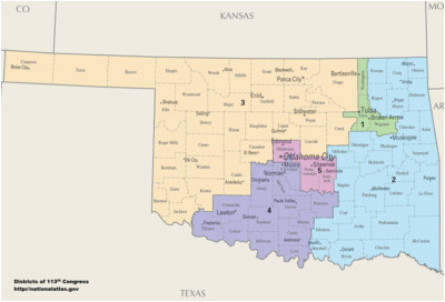 oklahoma s congressional districts wikivisually