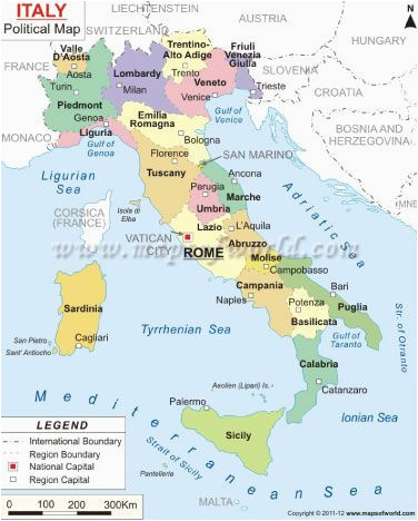 Detailed Map Of Italy with Cities | secretmuseum