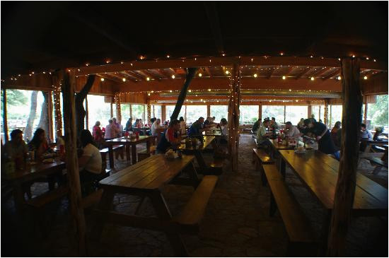 outdoor seating picture of salt lick bbq driftwood tripadvisor