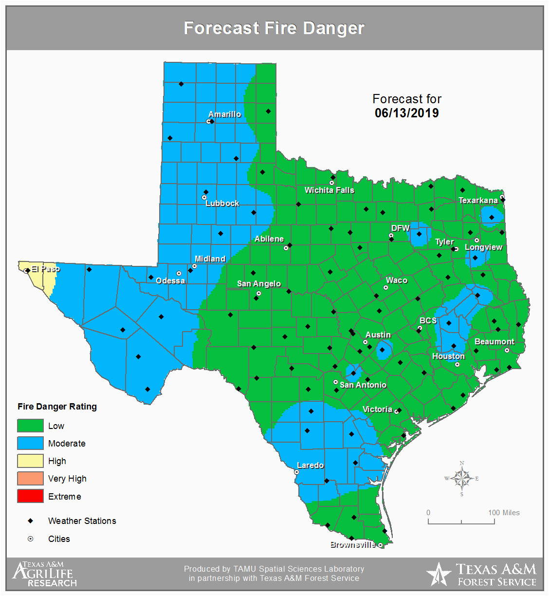 East Texas Burn Ban Map