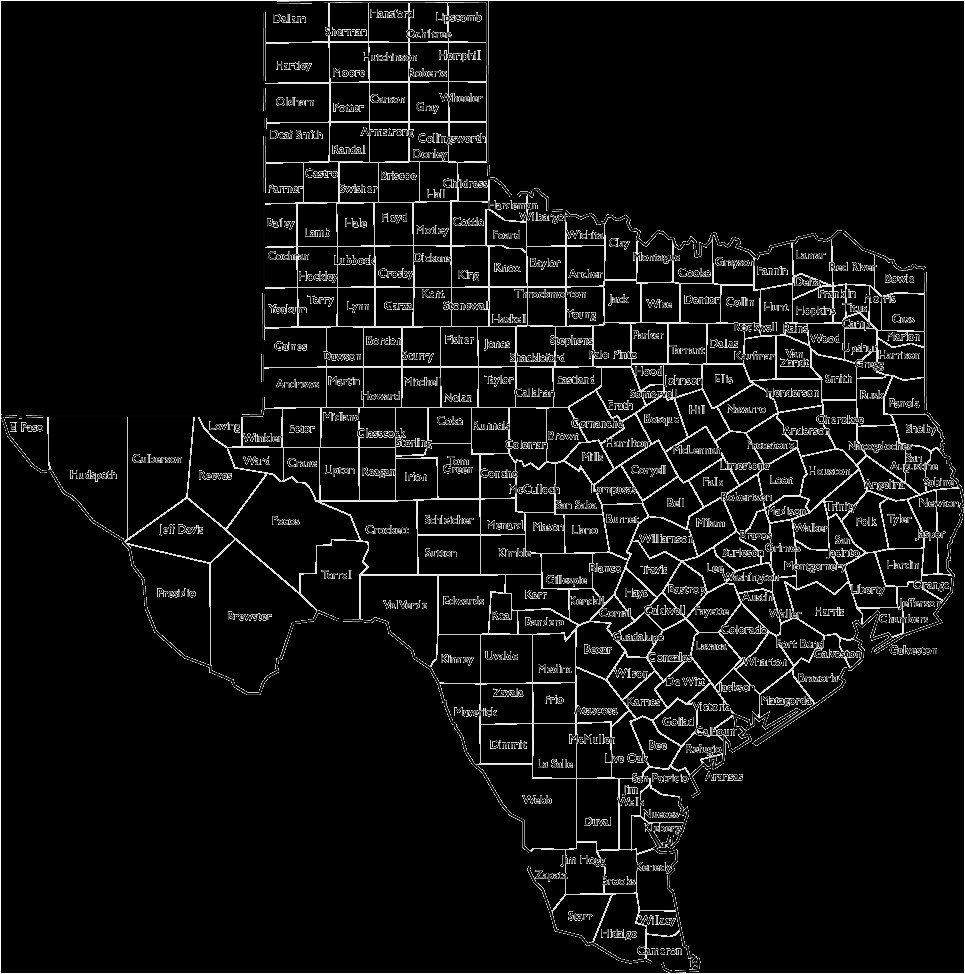 texas map by counties business ideas 2013
