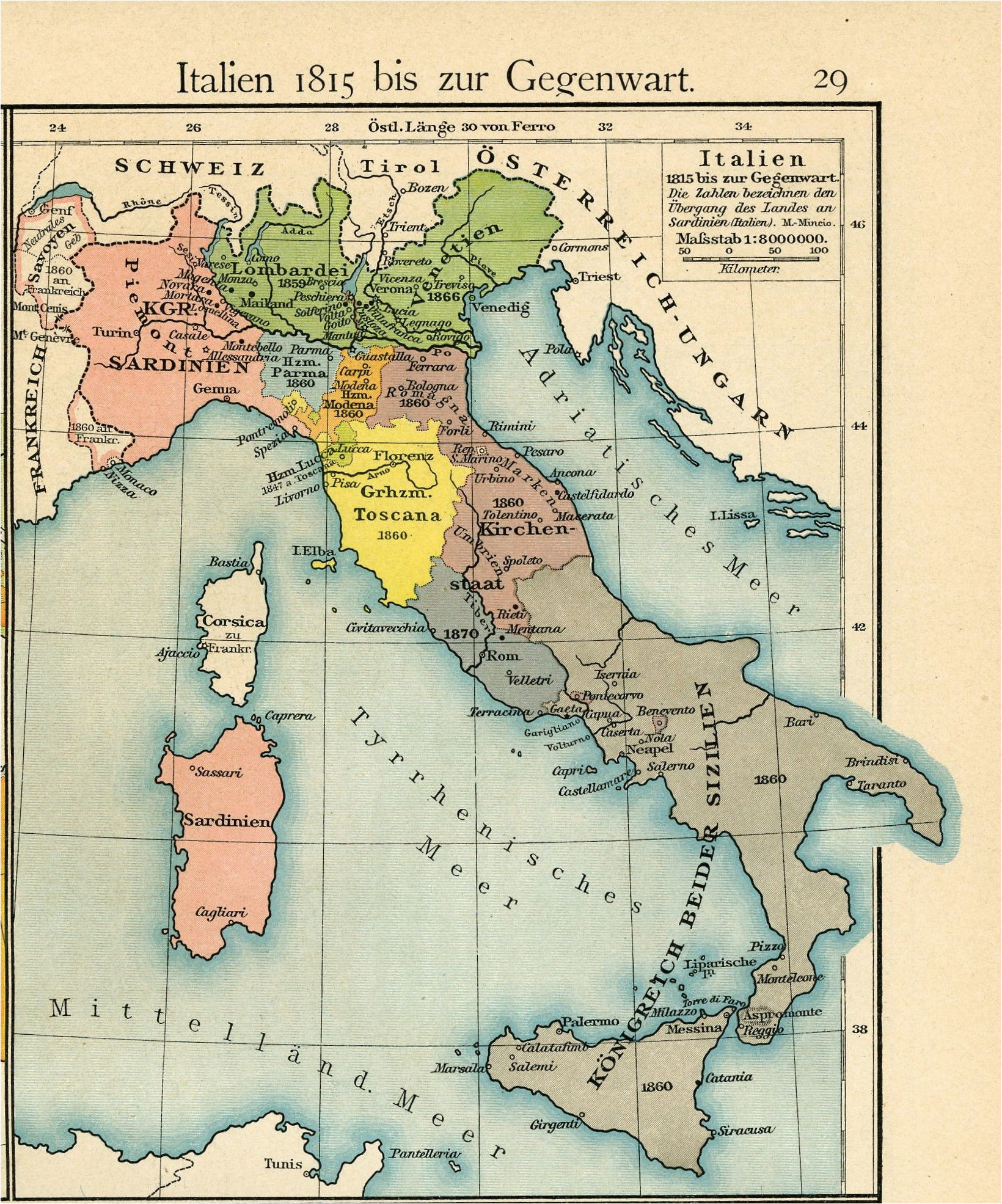 italy from 1815 to the present day 1905 by friedrich wilhelm
