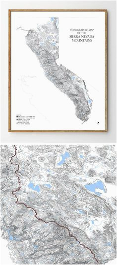 11 best mountain range maps detailed contour line maps of entire