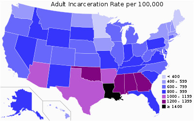 united states incarceration rate wikipedia