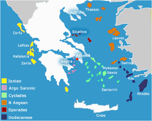 greek islands map holiday travel maps of greek islands