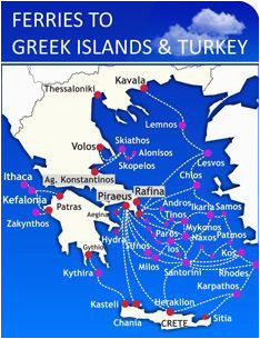 map of turkey and greece inspirational ferry route map italy greece
