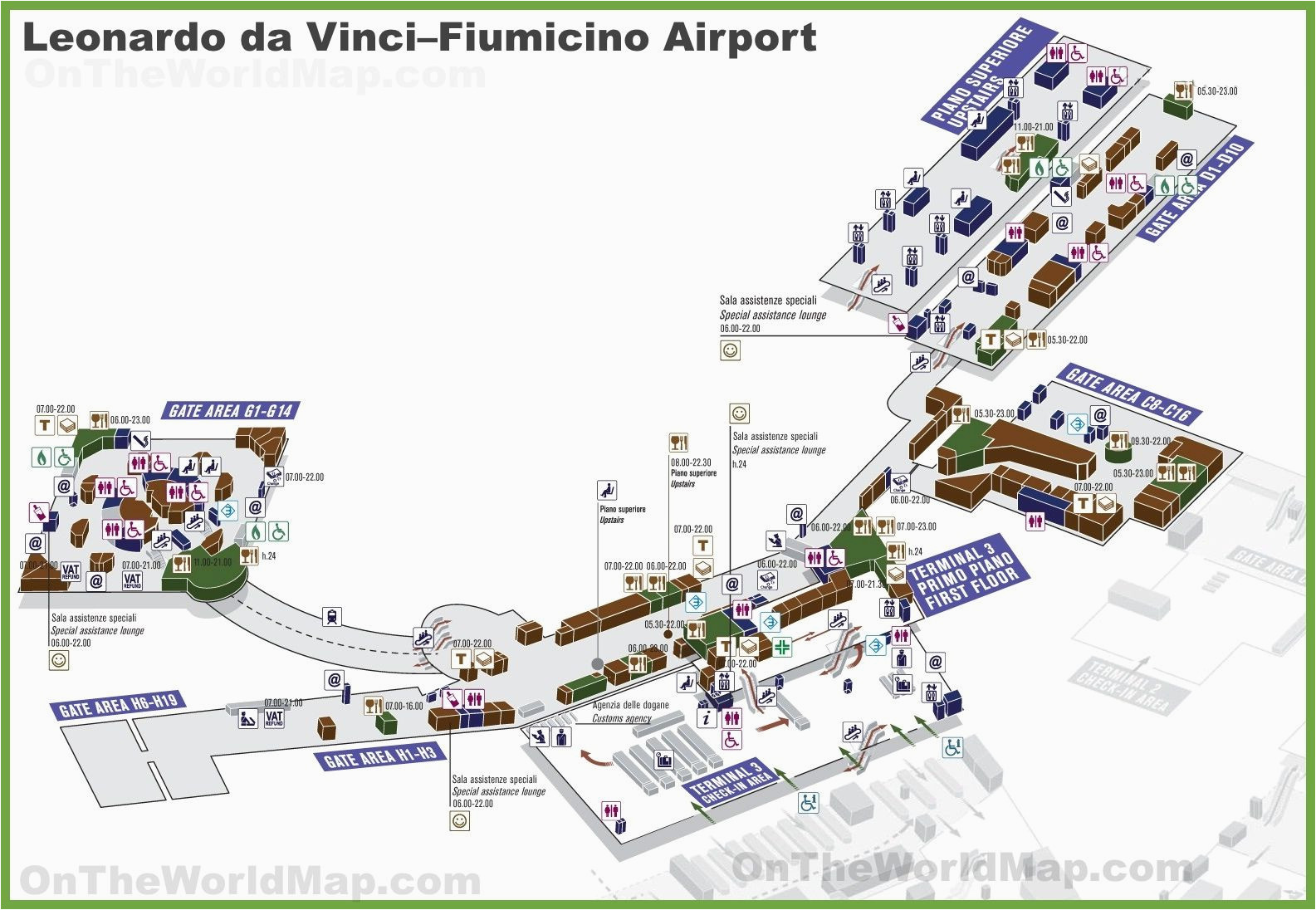 map airport fiumicino        <h3 class=