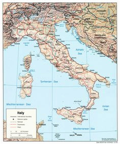15 best italy images map of italy italia map maps