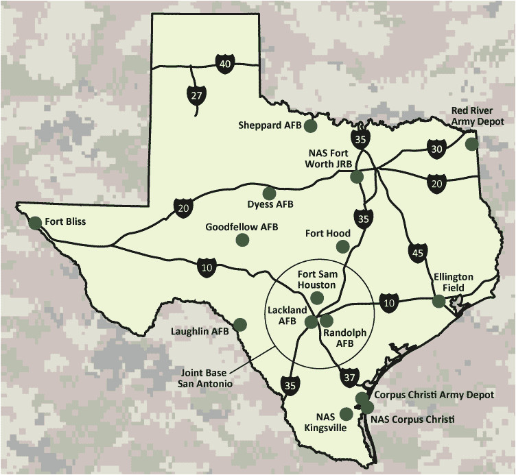 air force bases texas map business ideas 2013